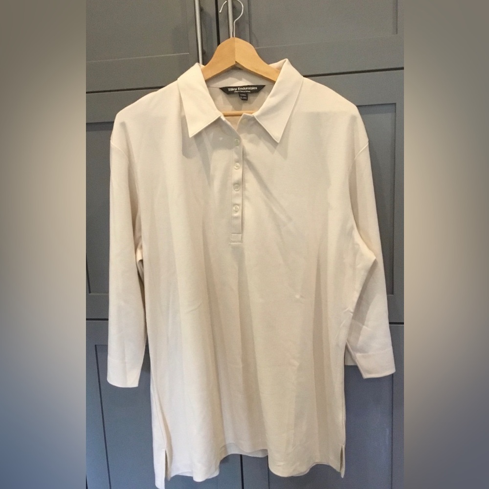 Tilley Endurables top Made in Canada soft 3/4 sleeve top